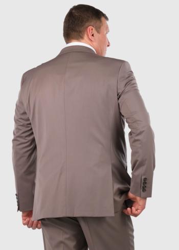 Amleto Lielo izmēru klasiskais uzvalks ar vilnu - back