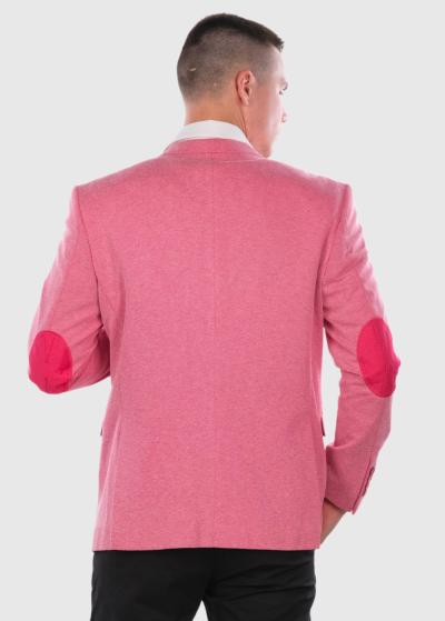 Silvio rozā vīriešu žakete - back