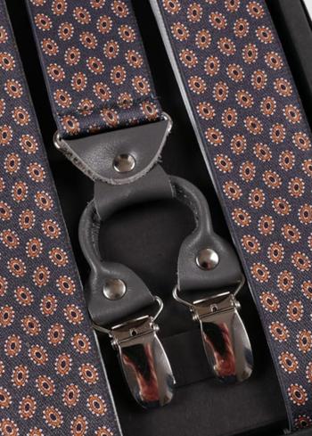 Vīriešu bikšturi ar rakstu - back