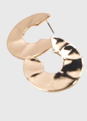 Laerte zelta krāsas sieviešu auskari - back