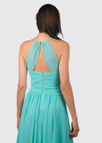 Virginia piparmētru gara vakarkleita - back