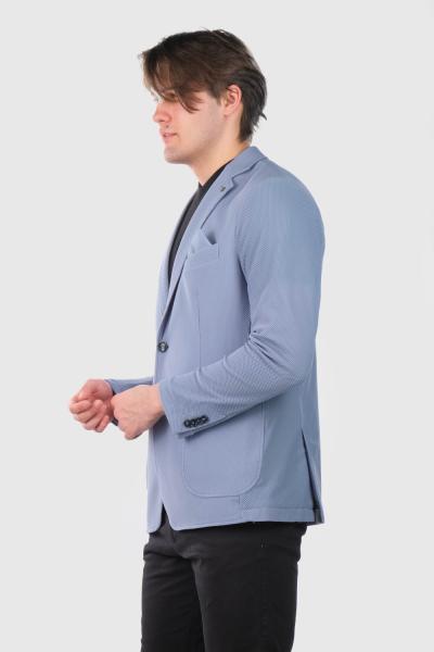 Manuel gaiši zila vīriešu žakete  - back