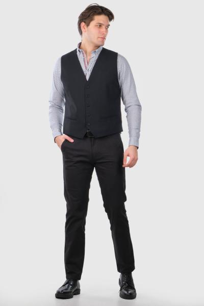 Claro melna vīriešu klasiska veste - back