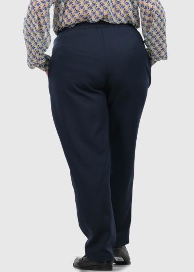 Mariana Lielo izmēru tumši zilas sieviešu bikses - back