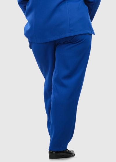 Mariana Lielo izmēru zilas sieviešu bikses - back