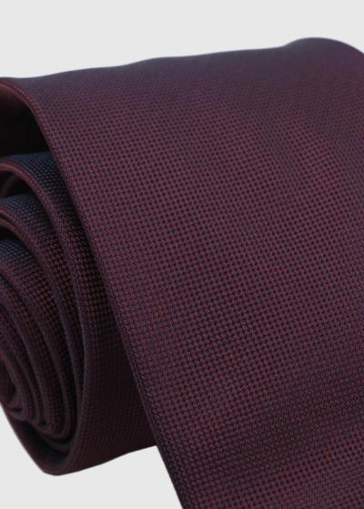 Tumši violeta vīriešu kaklasaite - back