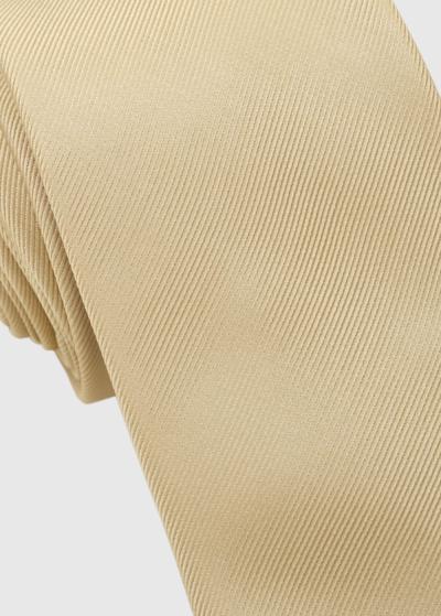 Dzeltena vīriešu kaklasaite - back