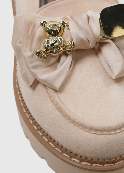 Bēši sieviešu loaferi - back