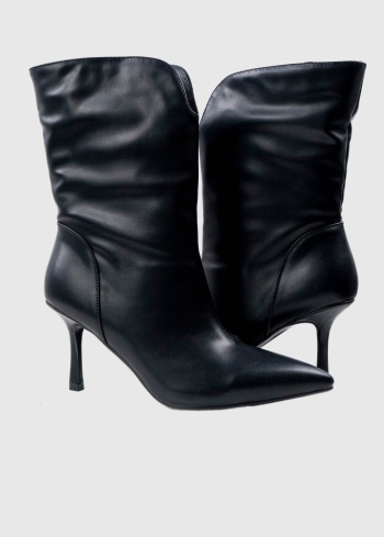 AZAREY melni zābaki ar spicu purngalu - back