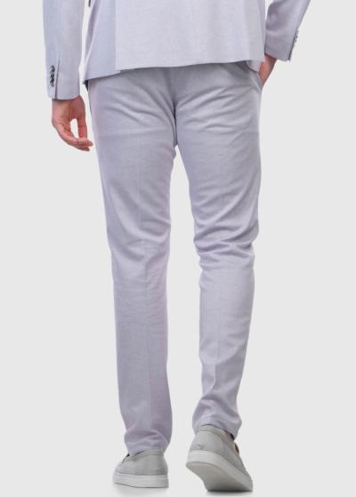 Comfort - super staipīgas gaiši violetas vīriešu bikses - back