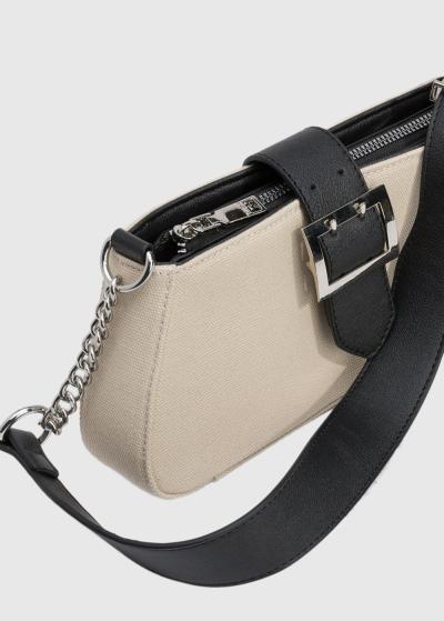 Bēša sieviešu soma - back