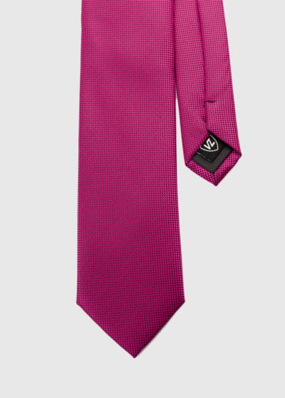 Lino rozā kaklasaite - back