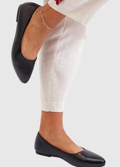 Atocha melnas balerīnas - back