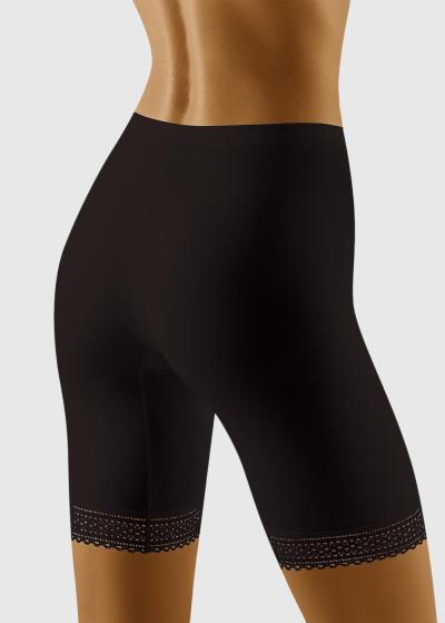 Bethania melni koriģējošie šorti ar mežģīnēm  - back