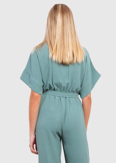 Debora kombinezons ar V-veida izgriezumu  - back