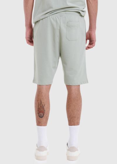 Godofredo gaiši zaļi šorti ar aukliņas aizdari  - back