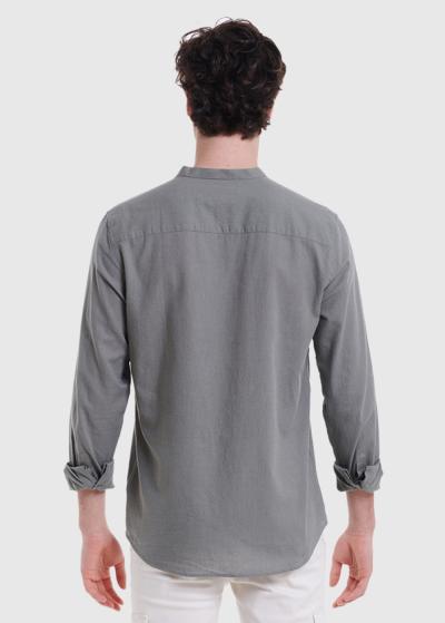 Gaspar tumši zaļš vīriešu krekls - back