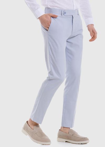 Inocencio gaiši zilas vīriešu bikses - back