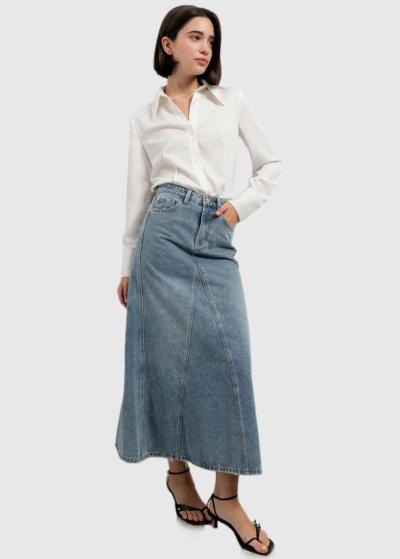 Balts sieviešu krekls - back