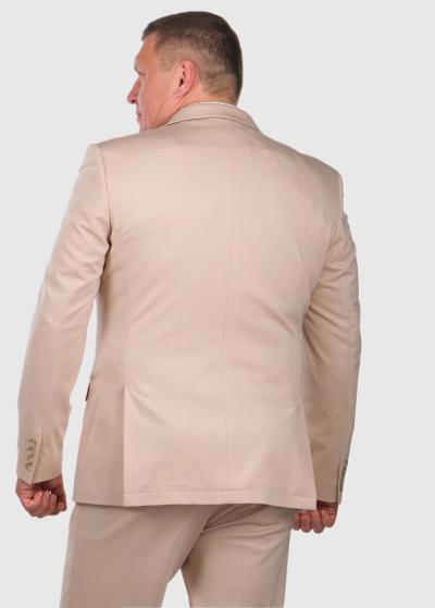 Manfredo bēšs klasiskais uzvalks - back