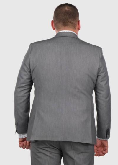 Manrique pelēks klasiskais uzvalks - back