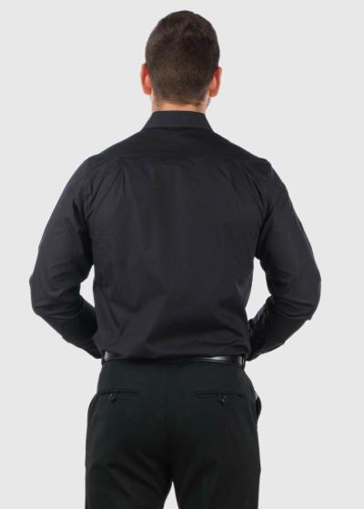 Juan melns vīriešu krekls - back