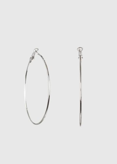 Anabela sudraba krāsas stīpas auskari - back