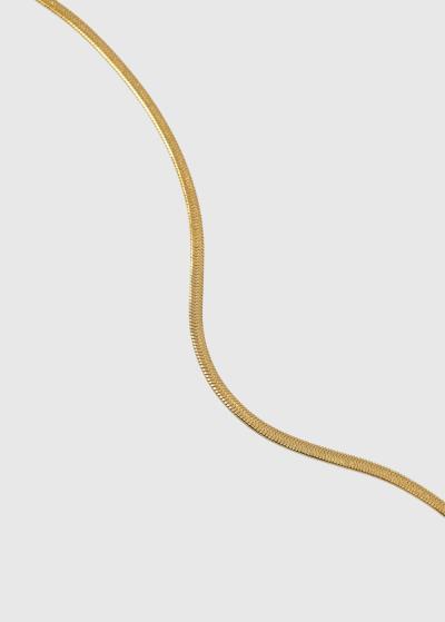 Agatha zelta krāsas kaklarota - back