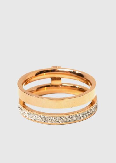 Ana zelta krāsas gredzens - back