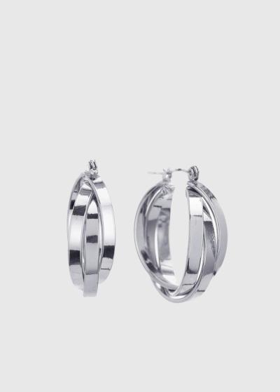 Ayane sudraba krāsas sieviešu auskari - back