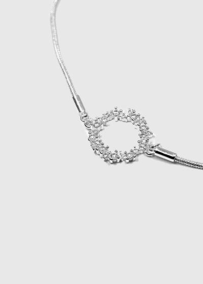 Cristiane sudraba krāsas rokassprādze - back