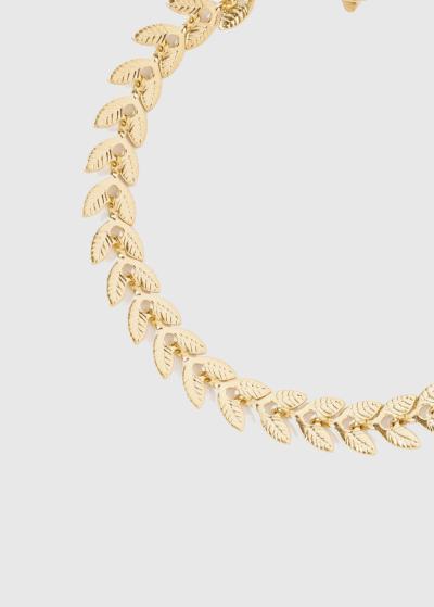 Denise zelta krāsas rokassprādze - back