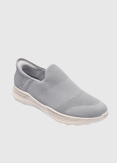 Alper pelēki vīriešu tekstila apavi - back