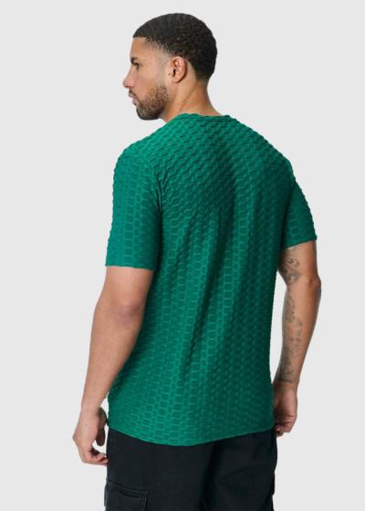 Teófilo zaļš vīriešu t-krekls - back