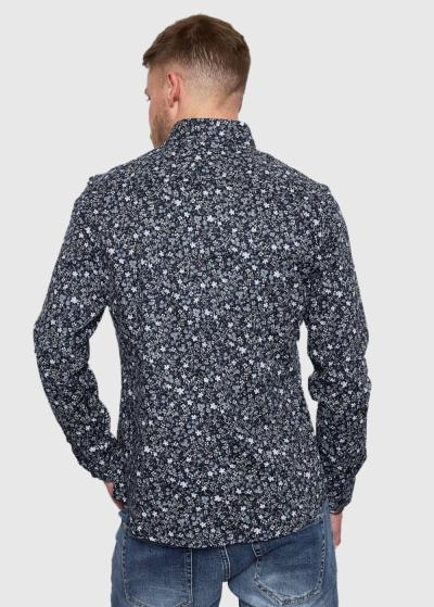 Aro vīriešu krekls ar rakstu - back