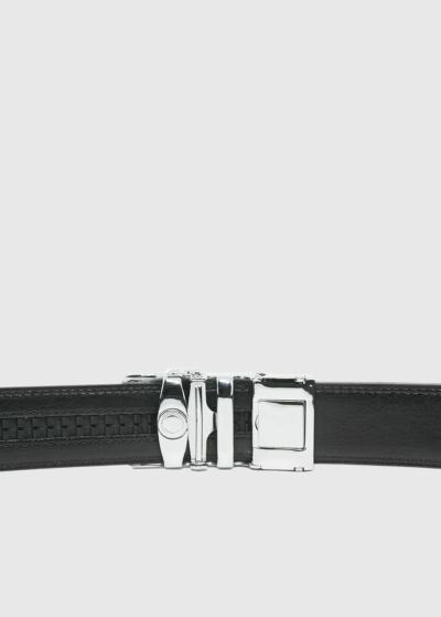 Artem melna josta ar metālisku sprādzi - back