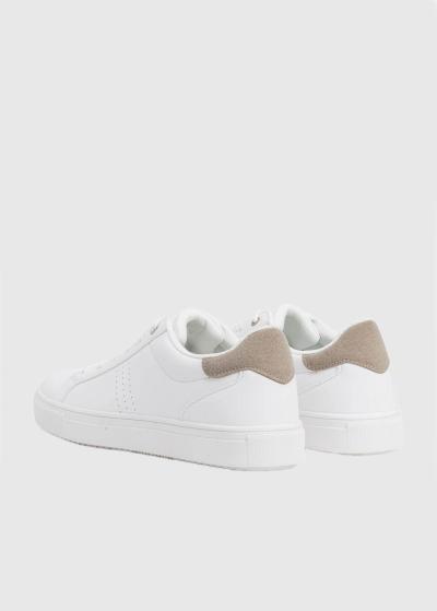 Baltas vīriešu botas - back