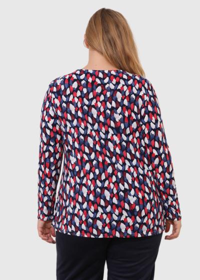 Avon Lielo izmēru blūze ar garām piedurknēm - back