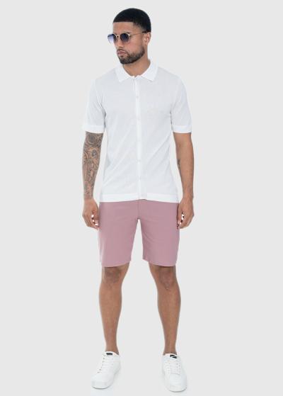 Anak balts krekls ar īsām piedurknēm - back