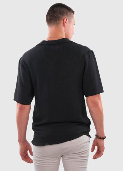 Arco melns krekls ar īsām piedurknēm - back