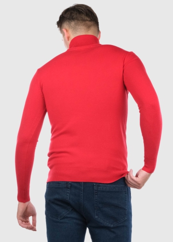 Sergio sarkana vīriešu bītlene - back