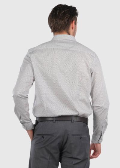 Arnau vīriešu krekls ar garām piedurknēm - back