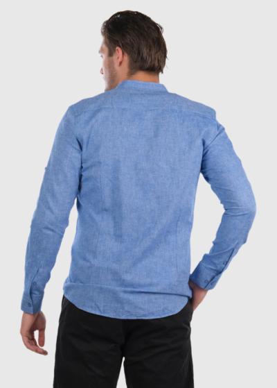 Amarildo zils krekls ar garām piedurknēm - back