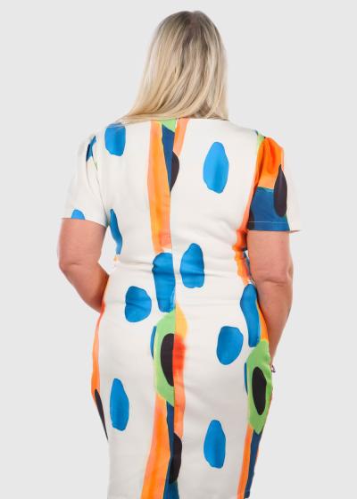 Amie Lielo izmēru īsa vakarkleita - back