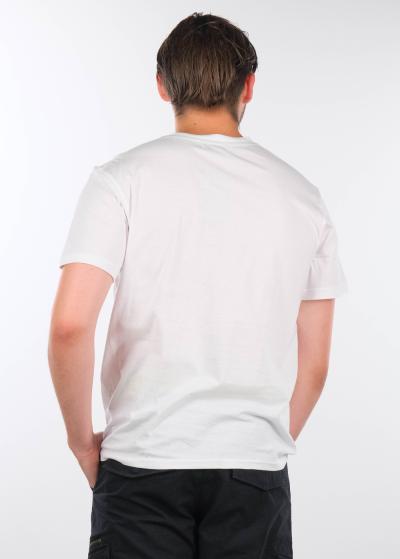 Aries balts t-krekls ar uzrakstiem  - back