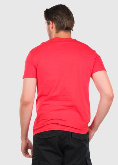 Aydin sarkans vīriešu t-krekls ar rakstu - back