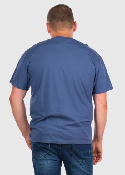 Batel Lielo Izmēru zils t-krekls ar uzrakstiem  - back