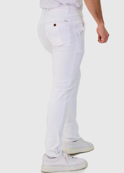 Baltas vīriešu bikses - back