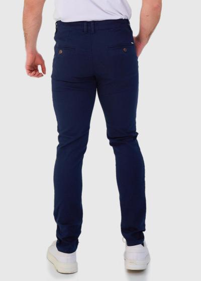 Tumši zilas vīriešu bikses - back