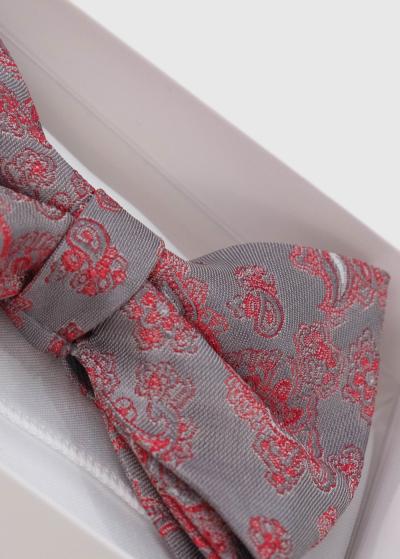 Vīriešu tauriņš ar printu - back